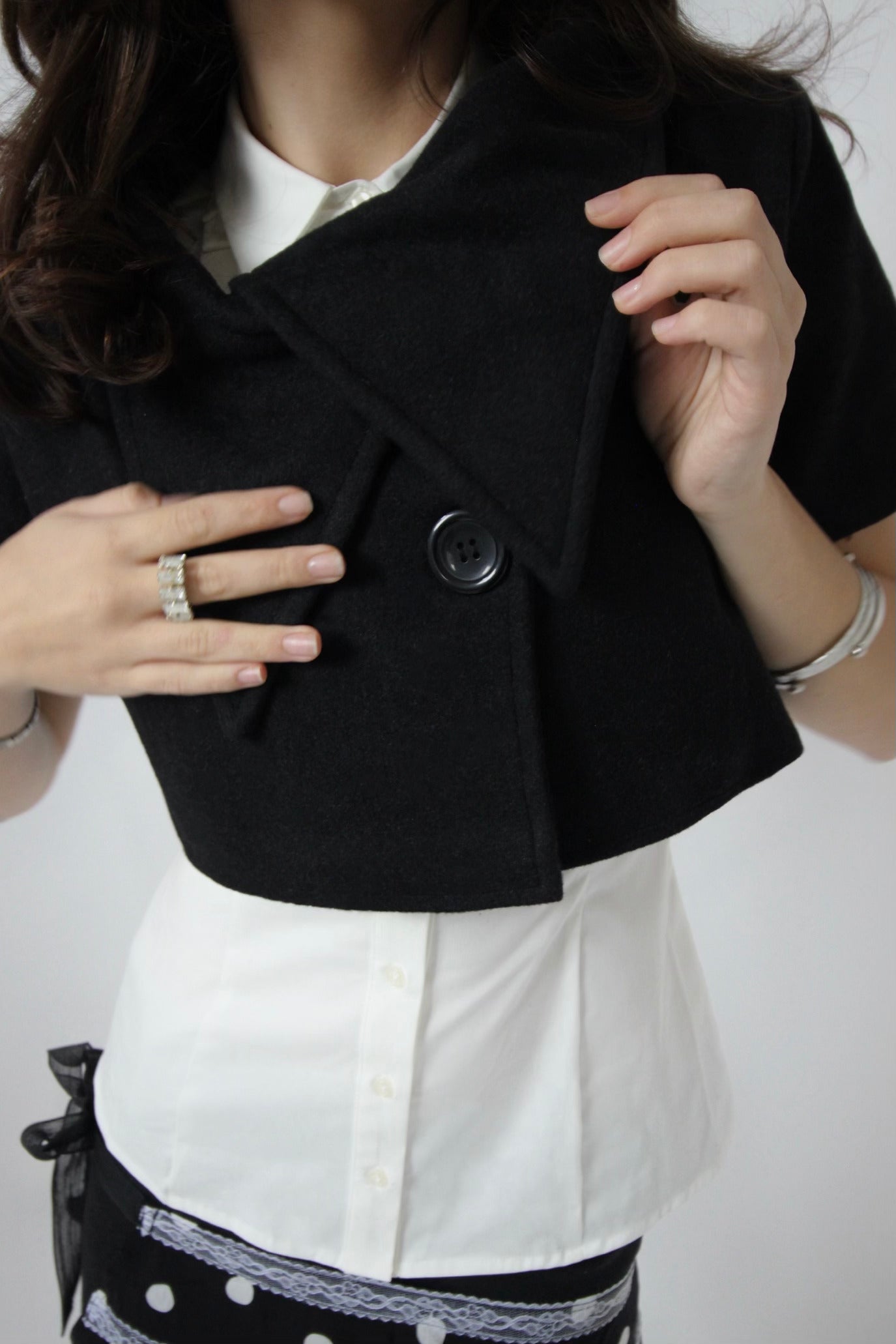 Cara Pea Ceket | Siyah