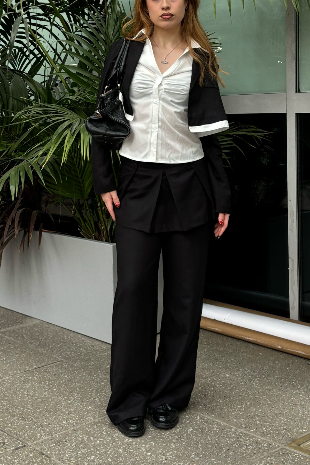 Carrie #2 Etekli Pantolon | Siyah